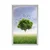 Plakat samotno drevo na travniku - 20x30 white