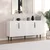 Hanah Home Konzolni sto Clara, 150x75x36 cm, Beli