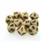 Kockice Chessex - Opaque - Ivory & Black - (10)
