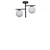 Opviq Luster 2596511, Crni