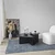 Hanah Home Set klub stolova Ballare, 2 komada, Crni