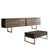 Hanah Home Set TV Komoda i klub sto Orah