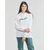 Puma ESS+ BLOSSOM SCRIPT HOODIE TR Bela