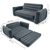 INTEX napihljivi fotelj in postelja Pull Out Sofa