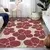 Rdeča pralna preproga 60x100 cm Red Meadow – Mila Home