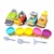 Set plastelina s 4 vozili