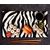 shumee Rezalna ploa steklene ploe 52x30 Zebra