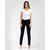 Denistar Ženske pantalone 200-2891, Regular, Crne