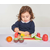 Leseni pladenj s sadjem Chopping Board Fruits Eichhorn 12 delov od 24 mes