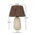 Opviq Stona lampa BK119, Braon-siva