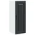 Ormar za Zid PORTO Crna 30 x 31 x 80 cm Konstruirano drvo