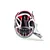Hokejska čelada Warrior Covert CF 80 Combo Red Senior M