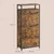 Songmics omara za čevlje 3 predali 60x30x130 cm rjava