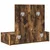 Vidaxl Toaletna mizica Rjava 83 x 40 x 70 cm Konstruiran les