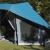 Tipi šator s krovom s pohranom Plava 508 x 470 x 300 cm taft