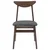 vidaXL Jedilni stoli 2 pcs Svetlo rjava 42 x 47,5 x 81 cm