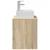 Umivaonik s policom Hrast sonoma 49,5 x 41 x 62,5 cm
