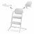 Cybex hranilica Lemo 3u1, All White