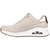 Skechers UNO - SHIMMER AWAY, ženske patike za slobodno vreme, bež 155196