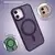 Futrola SILKY MAGSAFE II za iPhone 13 (6.1) siva