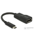 Delock adapter USB Type-C z vtičem Displayport z vtičnico (izmenični način DP) 4K