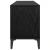 TV ormar Crni hrast 150 x 30 x 45 cm Obrađeno drvo i čelik