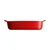 2-piece ceramic oven dish set, 36.5x23.5cm/30x19cm, Burgundy - Emile H