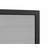 Kaminer Zaslon za kamin 118 x 76 cm črn Kaminer PK013