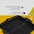 Grill pan, 21 x 21 cm, Yellow handle – LAVA