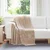 Vidaxl Odeja Kamel 130 x 150 cm Flis