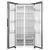 Midea Side By Side Frižider MDRS619FIE46, No Frost, 253L, Sivi