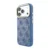 Maska Guess 4G Embossed Classic MagSafe za Samsung iPhone 17 Pro/ 18 Pro plava