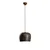 Opviq Luster YOZGAT-N-1409-RETRO, 24-114cm, O23 cm, E27, Tamnosivi