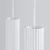 Sollux SL.1536 - Luster na sajli KARBON 2xGU10/10W/230V beli