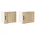 Ormar za Zid PORTO 2 pcs Sonoma hrast 50 x 31 x 40 cm
