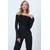 Trend Alacati Stili Ženska bluza Alc-X14501, Crna