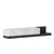 Hanah Home TV komoda Major, 180 cm, mermer Marmo / antracit