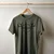 Camiseta Majica sa štampanim printom Cam 437, Muška, Maslinasta