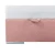 Carryhome POSTELJA Z VZMETNICO 90 cm  x 200 cm , tekstil roza
