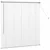 Venecijanski zastore Srebrno 130 x 125 cm Aluminij