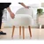 Lessentiel Maison Tabure 48x47x42cm, Belo