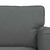 Set sofe 2 pcs Tamno siva 201 x 80 x 85 cm tkanina