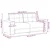 Vidaxl Dvosed rjave barve 180x77x82 cm žamet