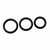 Ramrod – Smooth Silicone Cockring Pack, 3 kos