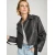 Sinsay - LADIES` OUTER JACKET & BELT - crno