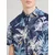 JACK & JONES Muška košulja na kratke rukave 12269137, Teget