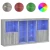 Komoda s LED svjetlima boja sivog hrasta 202x37x100 cm