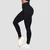GymBeam Women‘s Lift Seamless Leggings Black