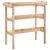 Stol za biljke s policama 78 x 38 x 82,5 cm od masivne jelovine