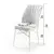 HANAH HOME Set 4 stolice Flex Black Brown